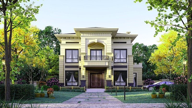 三沙中式合院住宅，开放庭院与邻里乡亲更亲近